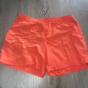 Columbia Women's Vibrant Orange Athletic Shorts